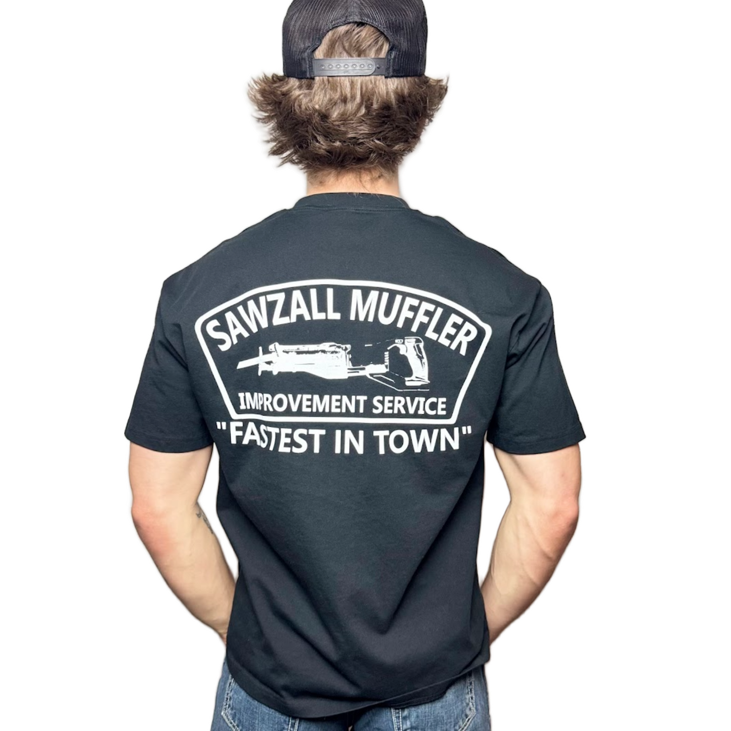 BECKEN SAWZALL MUFFLERS T-Shirt (Dark)