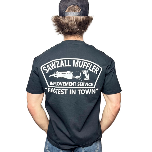 BECKEN SAWZALL MUFFLERS T-Shirt (Dark)