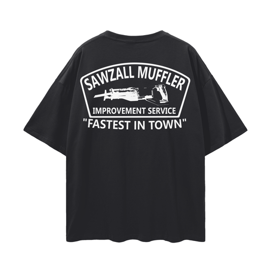 BECKEN SAWZALL MUFFLERS T-Shirt (Dark)